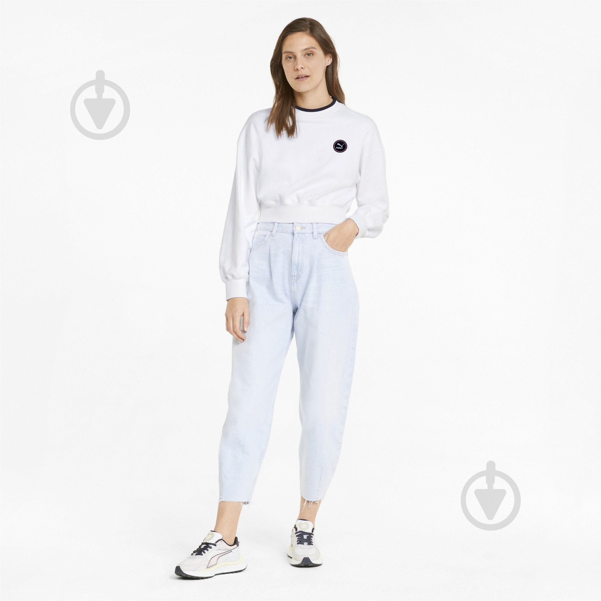 Світшот Puma SWxP Crew TR 53356202 р. L білий - фото 3 Світшот Puma SWxP Crew TR 53356202 р. L білий - фото 3
