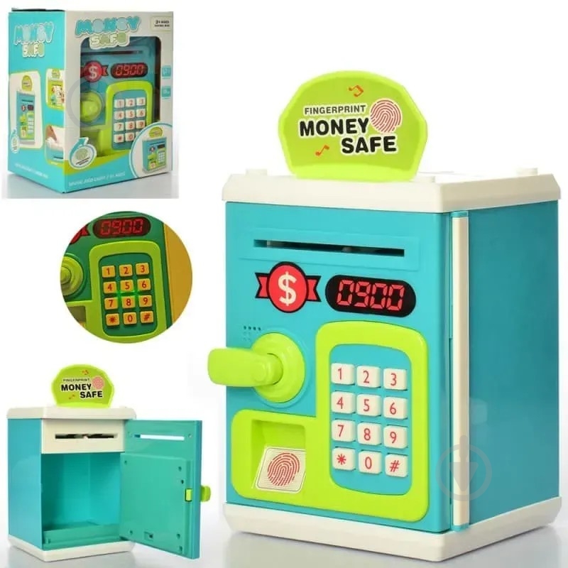 Сейф-копилка Metr+ M 6161 - фото 1 Сейф-копилка Metr+ M 6161 - фото 1