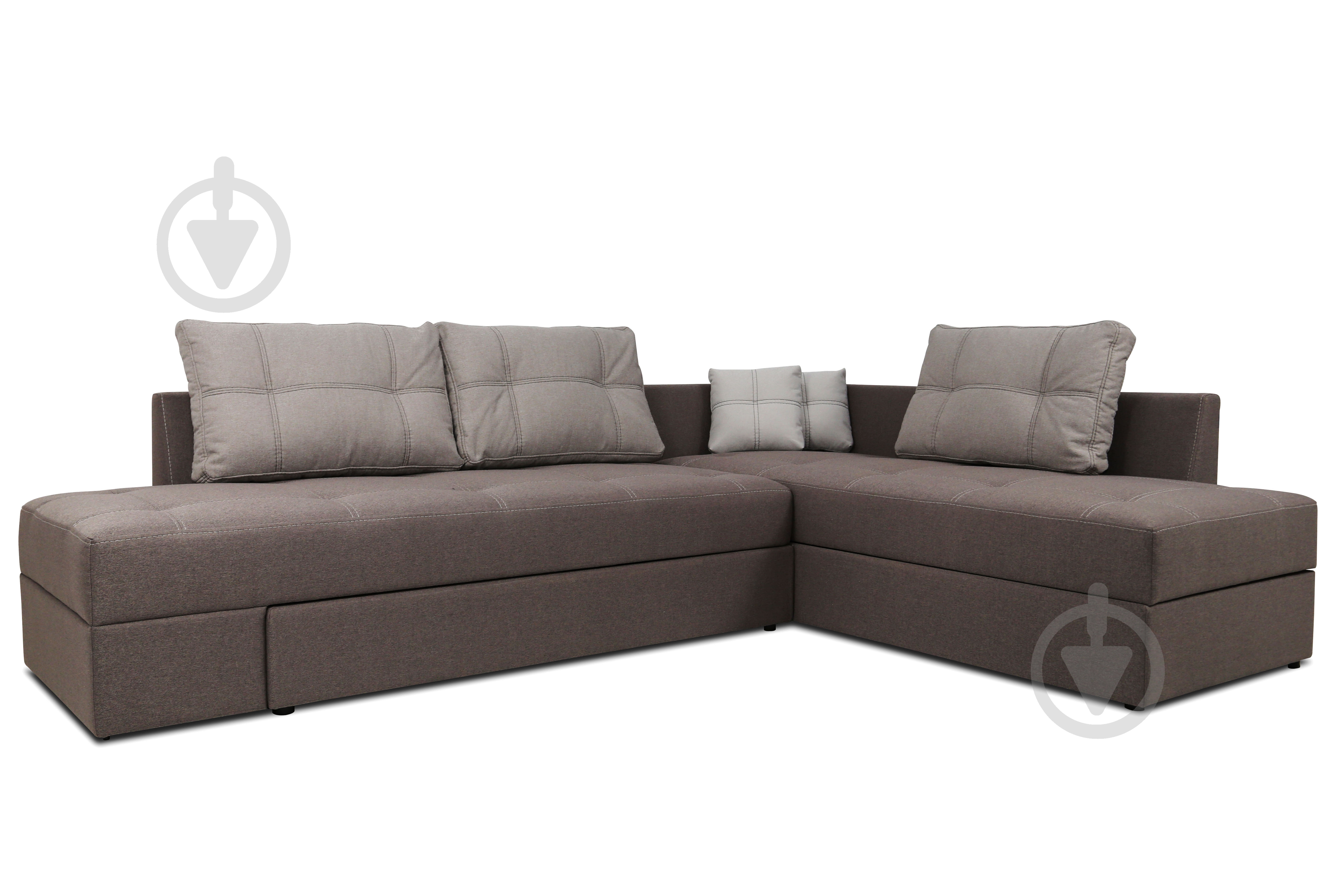 Диван кутовий VECTOR EP-BDT UD правий коричневийбежевий 3000x2170x740 мм - фото 2 Диван кутовий VECTOR EP-BDT UD правий коричневийбежевий 3000x2170x740 мм - фото 2