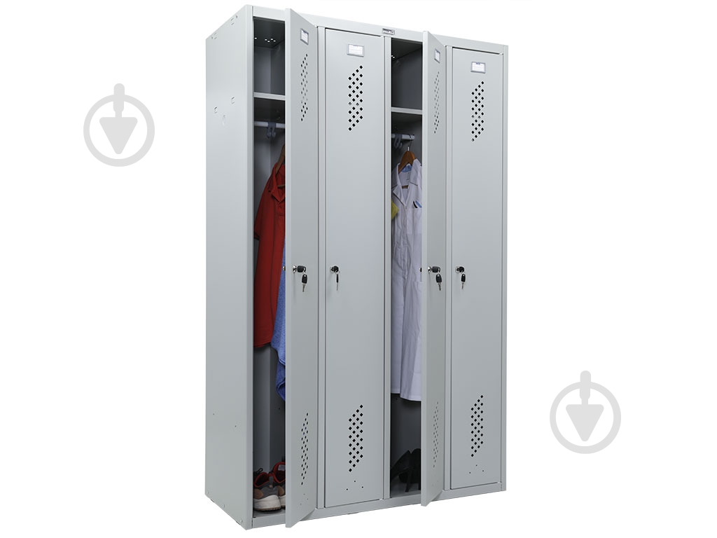 Шкаф для одежды (локеры) Практик LS-41 - фото 3