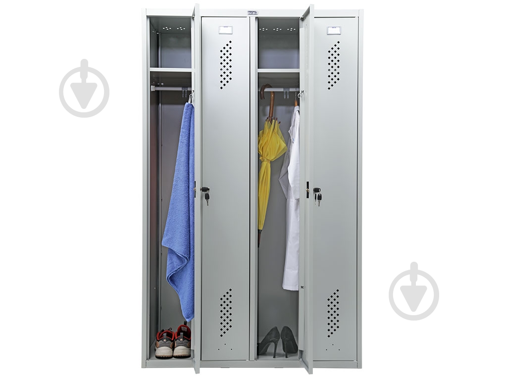 Шкаф для одежды (локеры) Практик LS-41 - фото 2