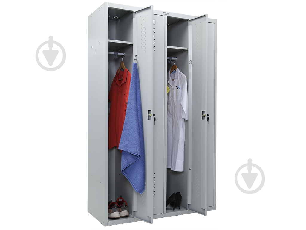 Шкаф для одежды (локеры) Практик LS-41 - фото 4