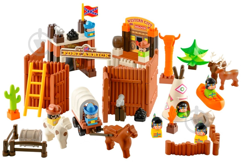 Конструктор Ecoiffier Дикий Запад 3000 - фото 1