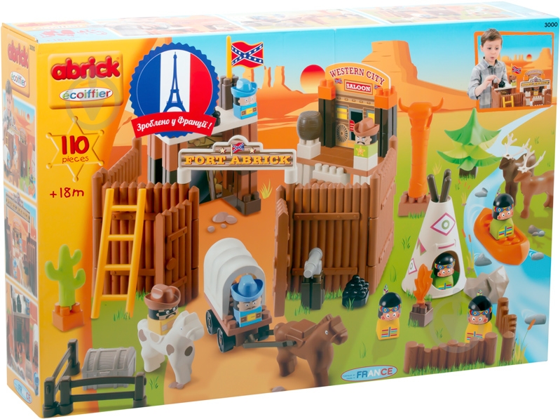 Конструктор Ecoiffier Дикий Запад 3000 - фото 2