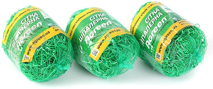 Сетка шпалерная Agreen для огурцов 1,7 м х10 м - фото 1 Сетка шпалерная Agreen для огурцов 1,7 м х10 м - фото 1