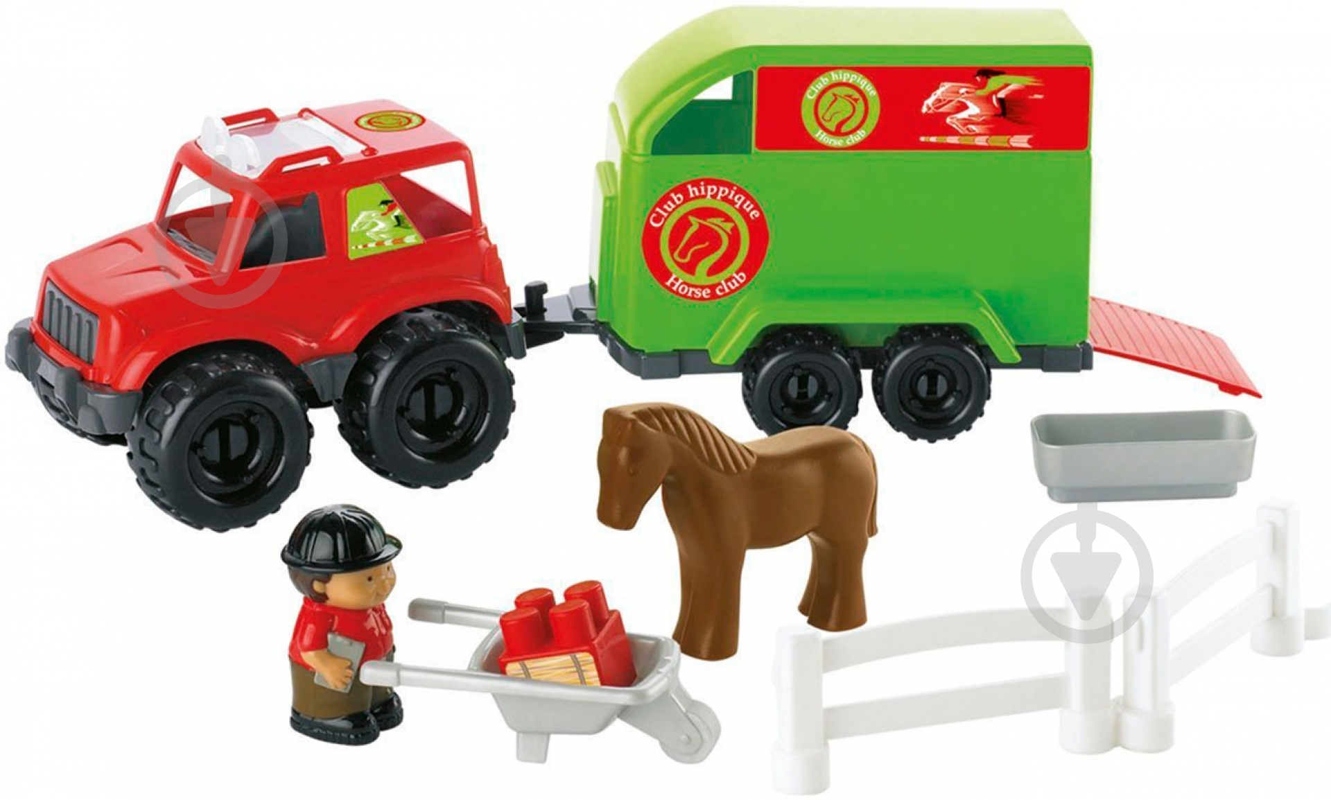 Конструктор Ecoiffier Конный клуб 3226 - фото 1