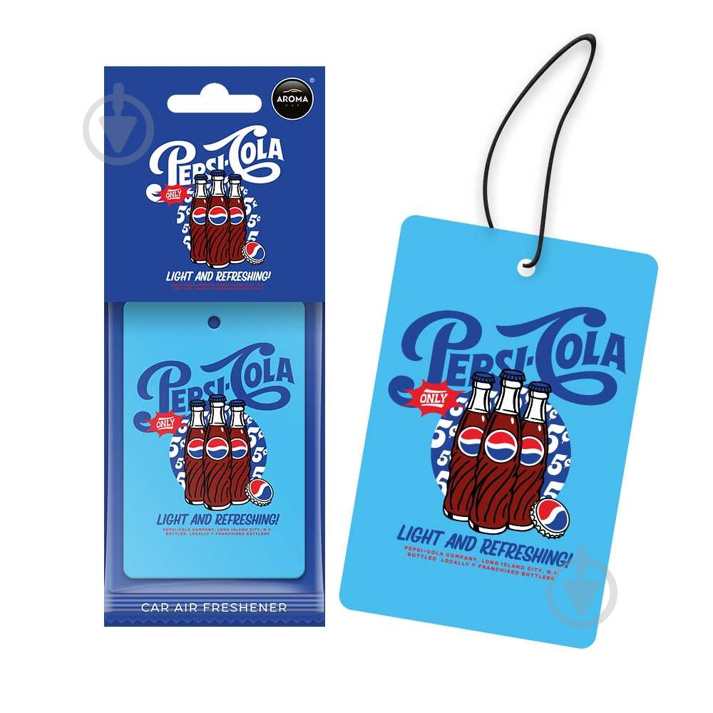 Ароматизатор на зеркало Pepsi Cellulose Bottle - пепси - фото 1