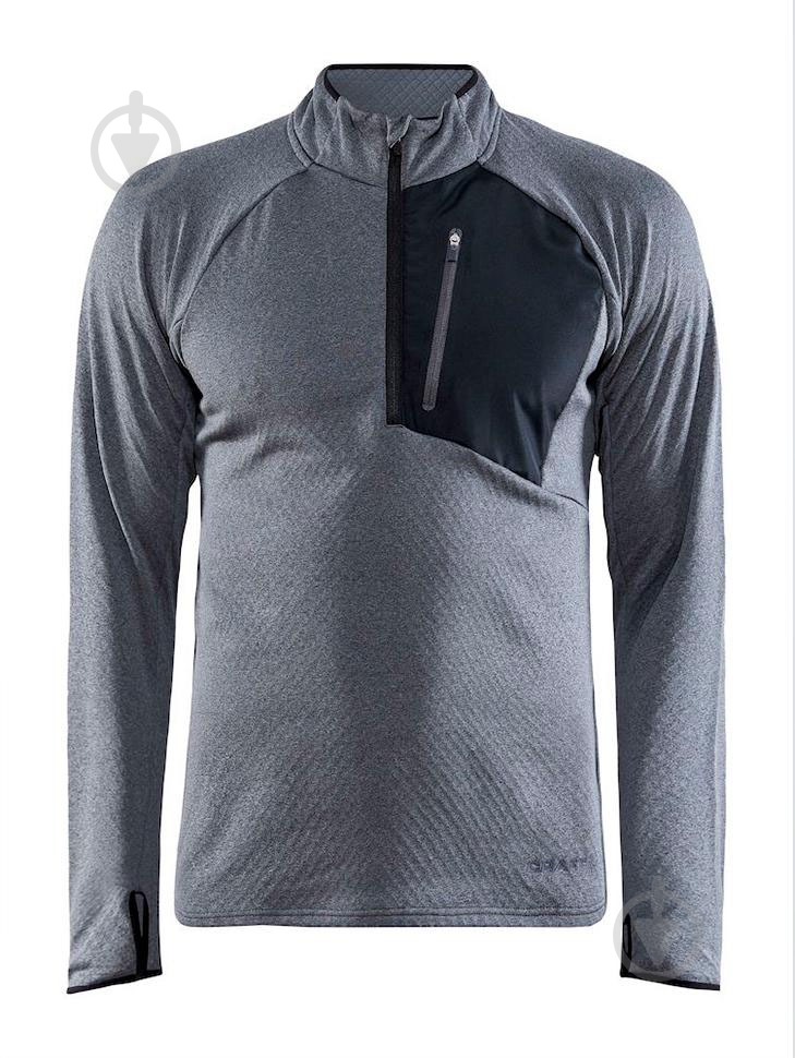 Джемпер Craft CORE TRIM THERMAL MIDLAYER M 1909500-975000 р.S сірий - фото 1