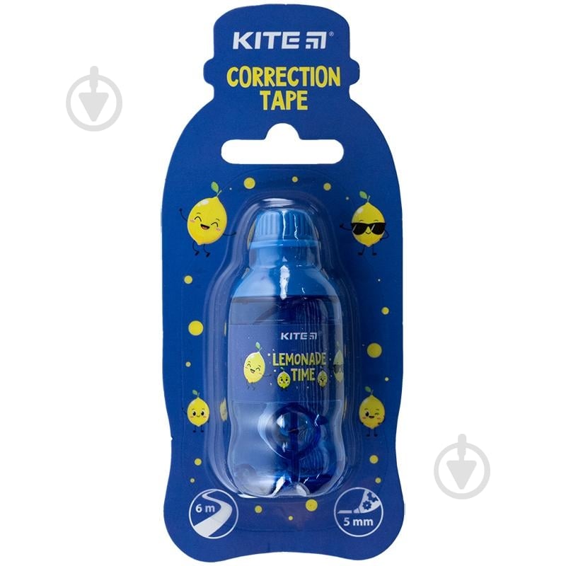Корректор ленточный KITE 5мм х 6м Lemonade time - фото 3 Корректор ленточный KITE 5мм х 6м Lemonade time - фото 3