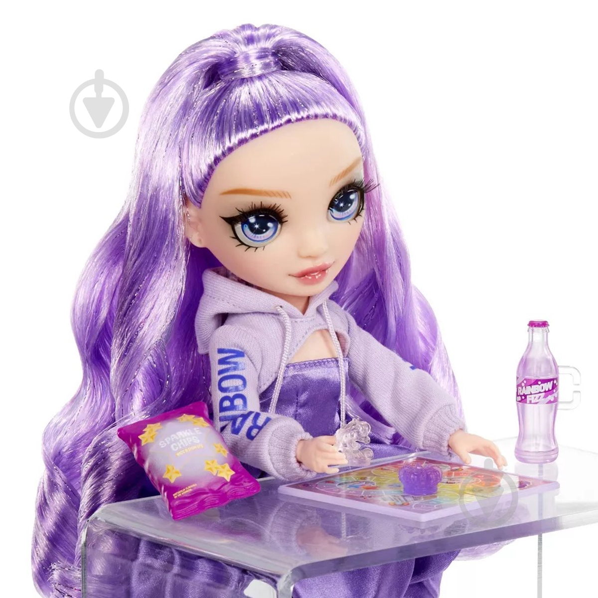 ᐉ Лялька Rainbow High серії Sparkle & Shine Віола 427810 • Краща