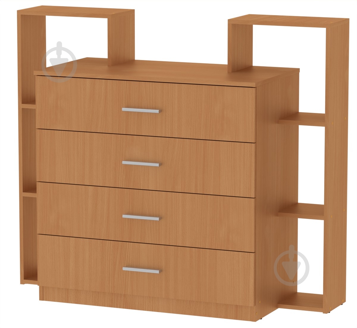 Комод Компаніт 4-2 бук - фото 1