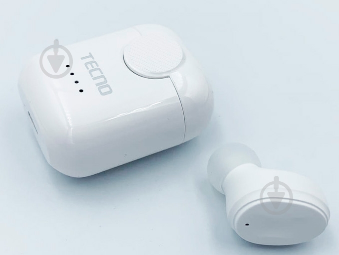 Bluetooth-гарнитура Tecno Minipods M1 white (4895180759475) - фото 11