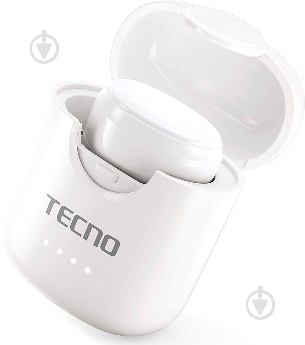 Bluetooth-гарнитура Tecno Minipods M1 white (4895180759475) - фото 5