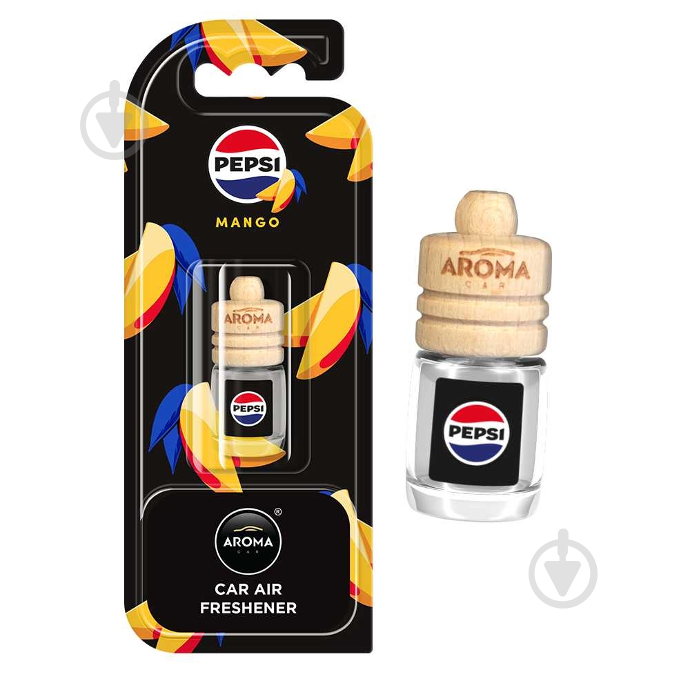 Ароматизатор на зеркало Pepsi Cellulose Can - манго - фото 1