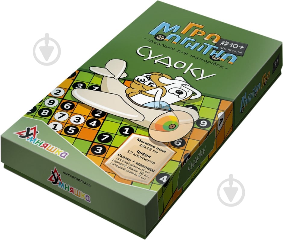 Игра настольная Умняшка Судоку 1432 - фото 1 Игра настольная Умняшка Судоку 1432 - фото 1