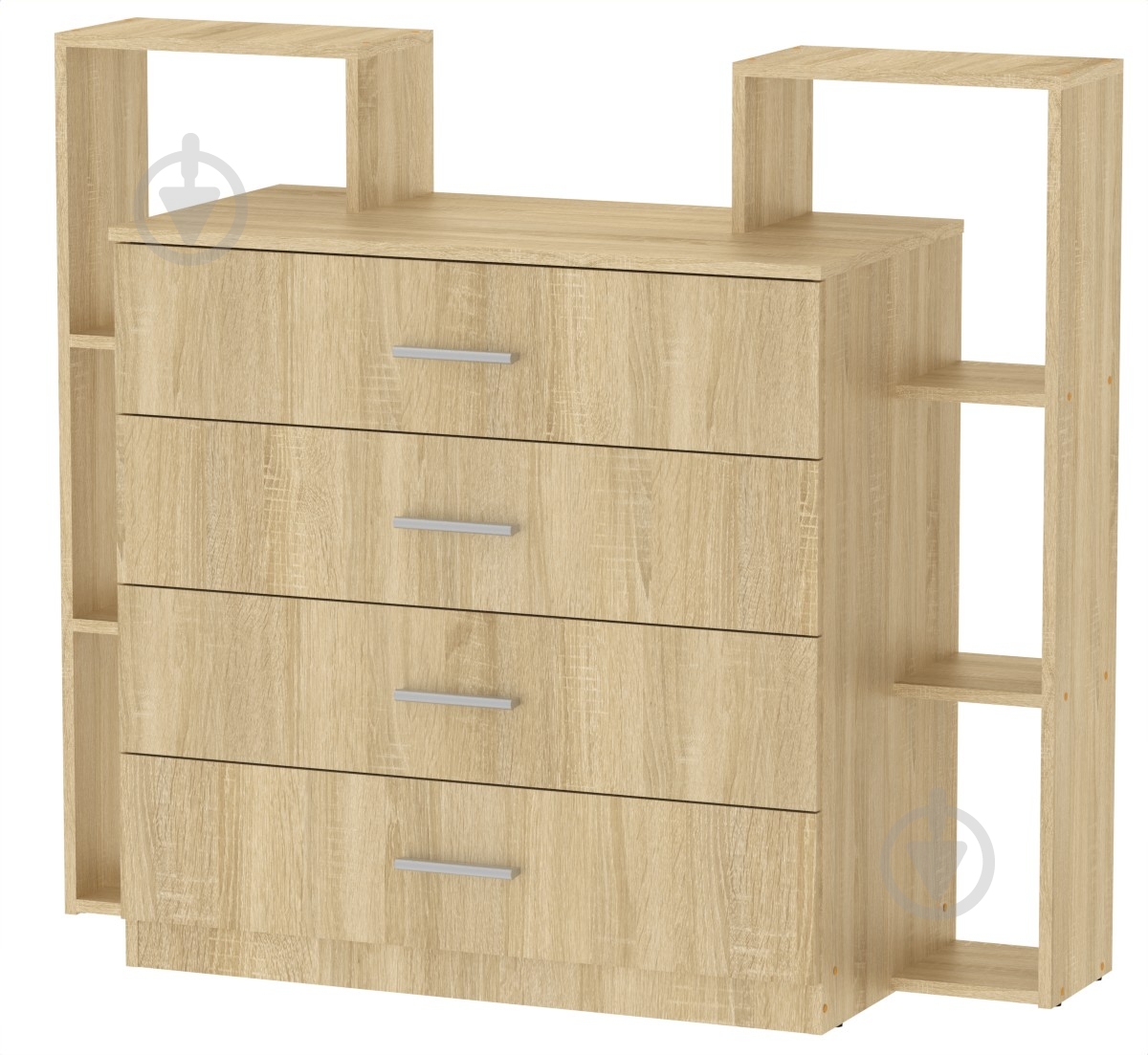 Комод Компанит 4-2 дуб сонома - фото 1 Комод Компанит 4-2 дуб сонома - фото 1