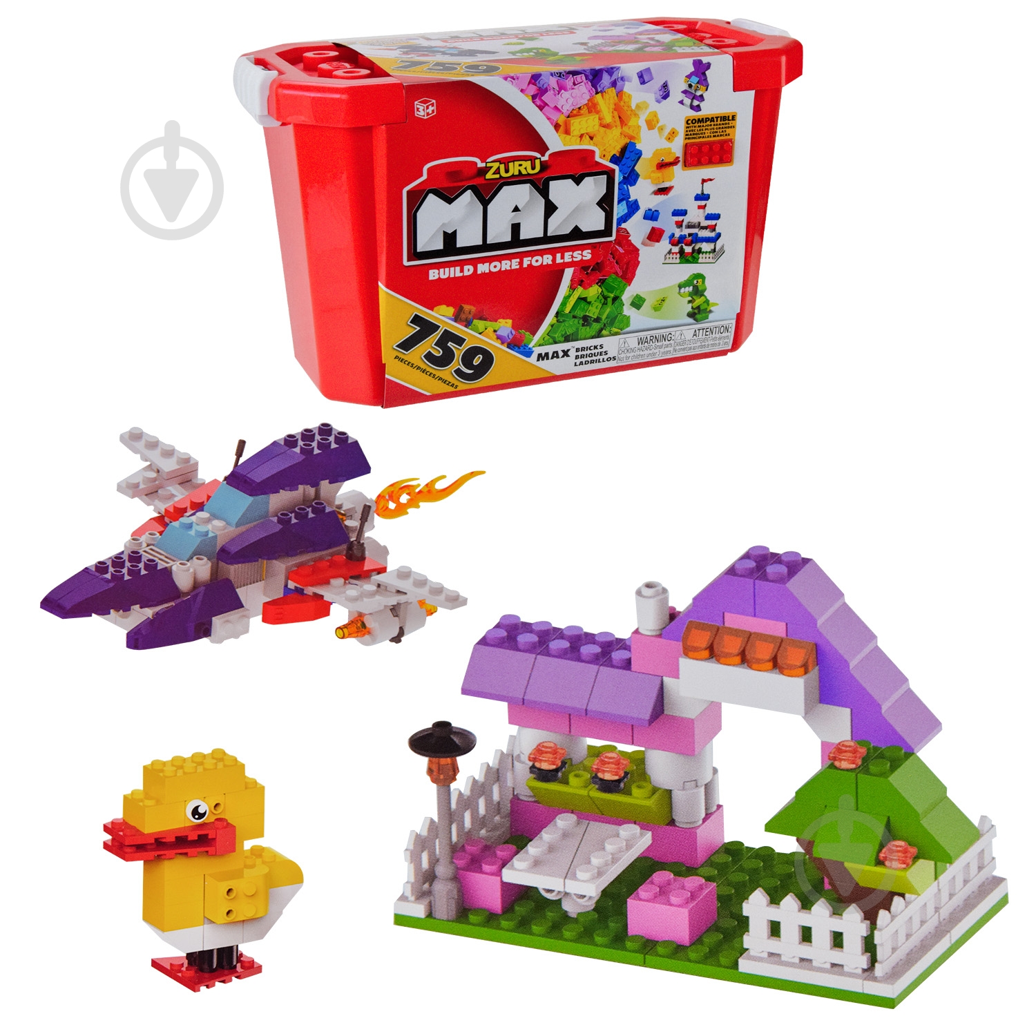 Игрушка-конструктор Zuru MAX 8347 - фото 1 Игрушка-конструктор Zuru MAX 8347 - фото 1