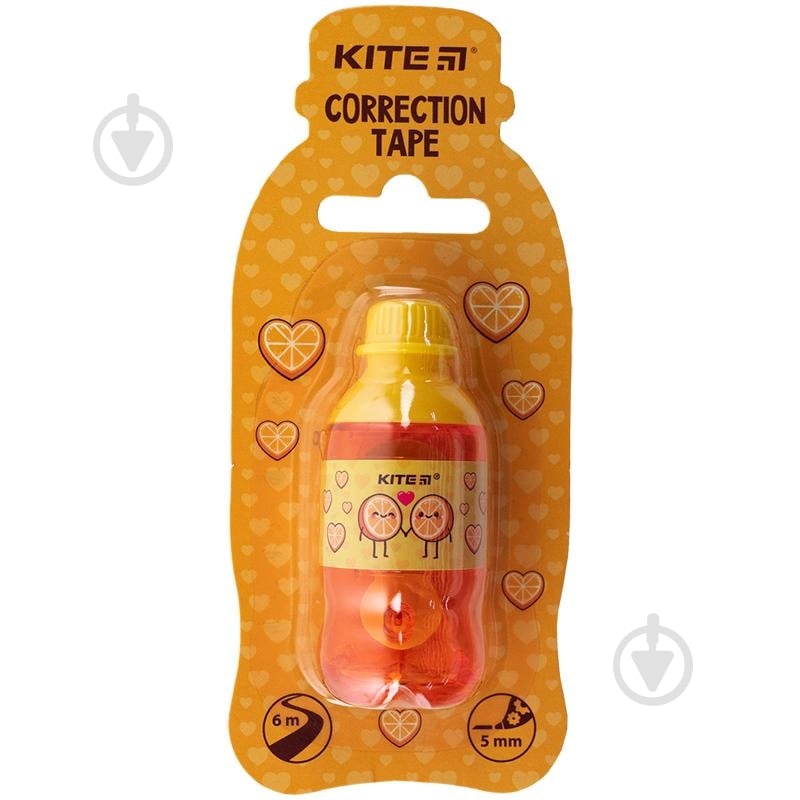 Корректор ленточный KITE 5мм х 6м Orange - фото 3