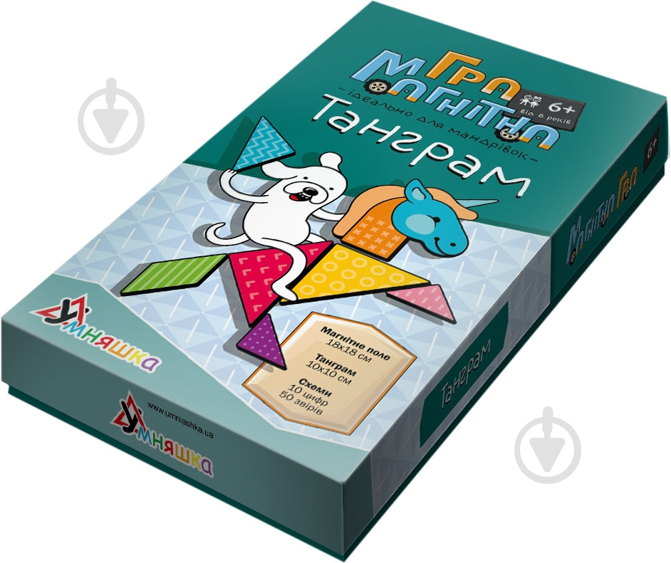 Игра настольная Умняшка Танграм 1487 - фото 1 Игра настольная Умняшка Танграм 1487 - фото 1