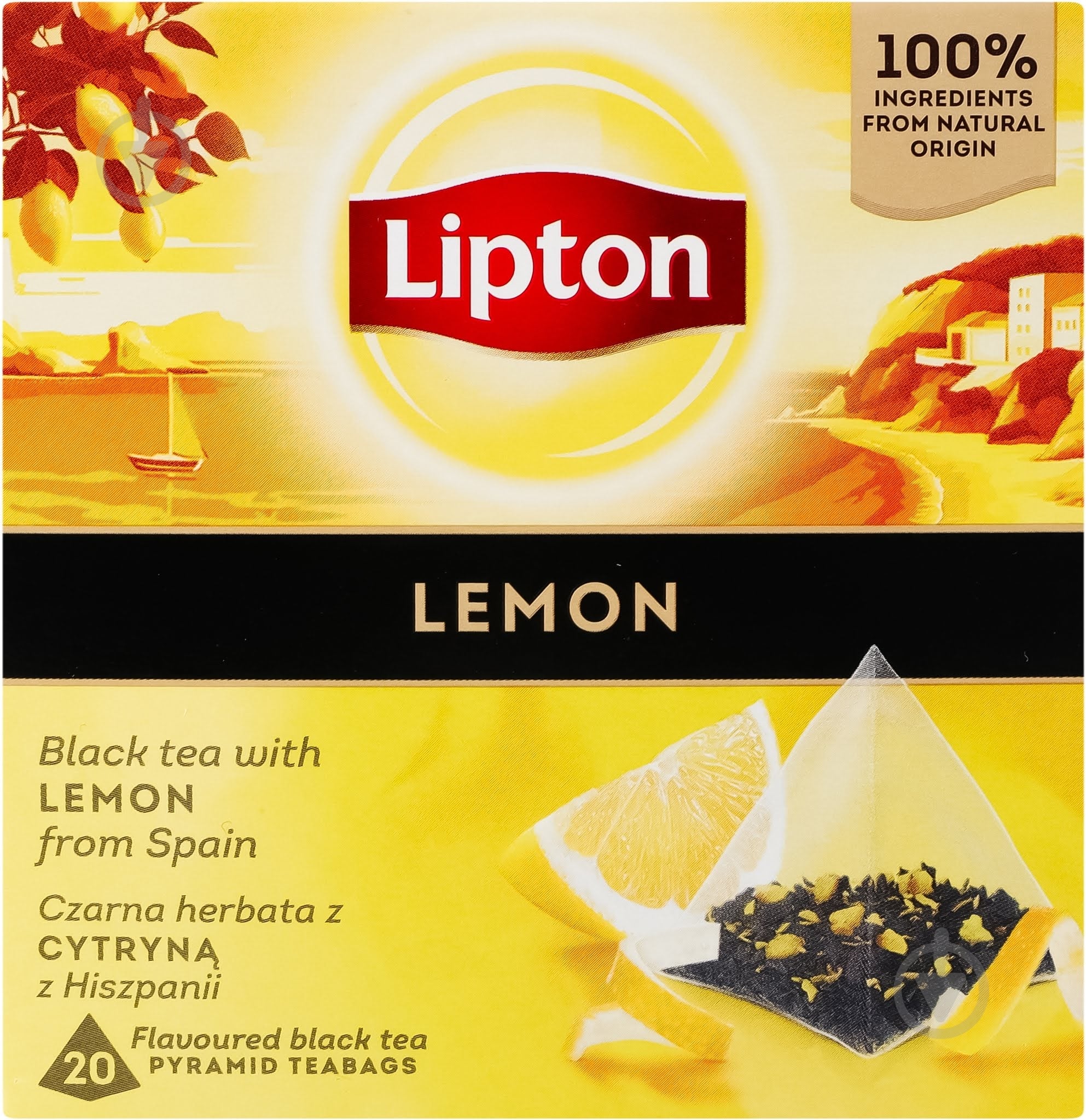 Чай черный Lemon 20 шт. - фото 2