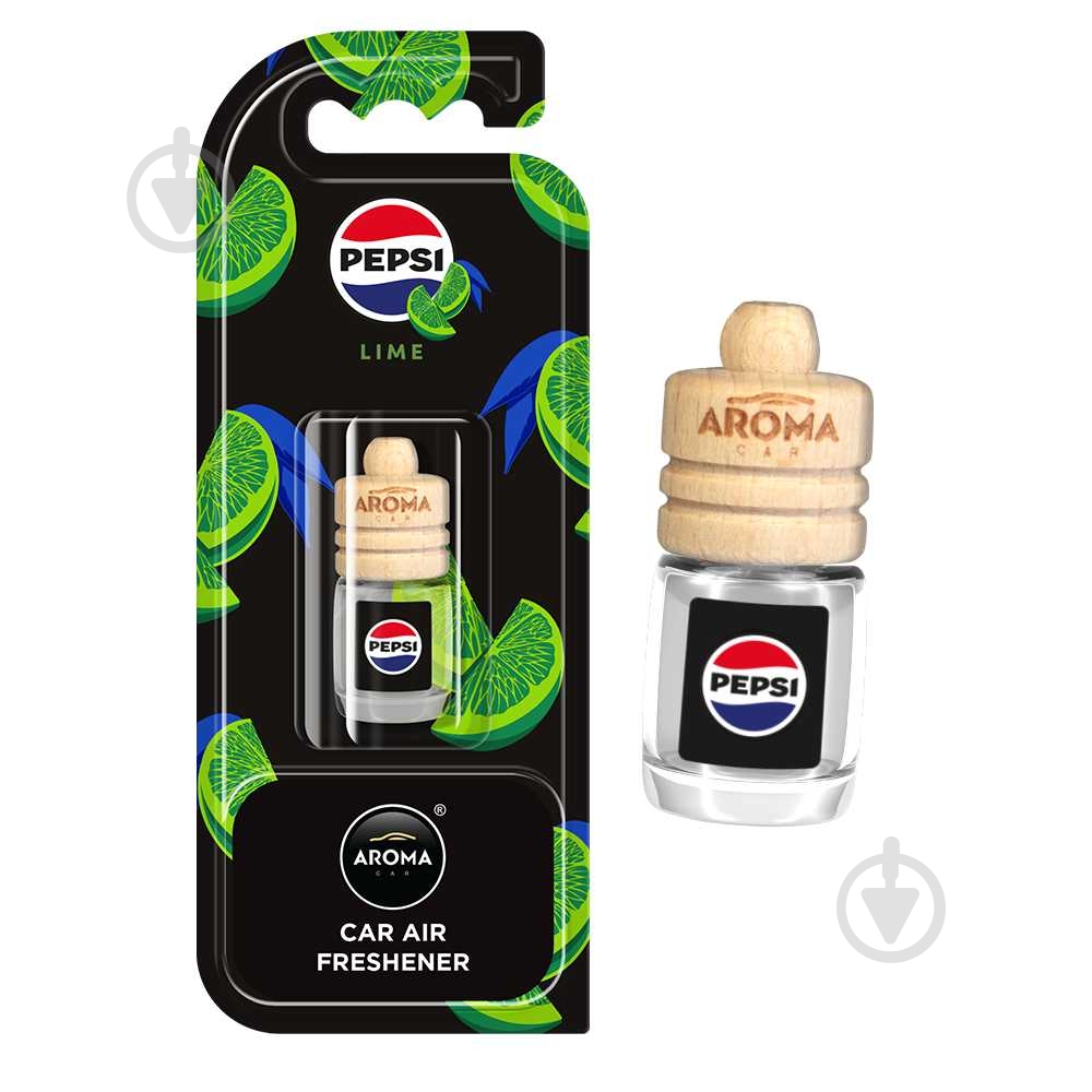 Ароматизатор на зеркало Pepsi Cellulose Can - лайм - фото 1