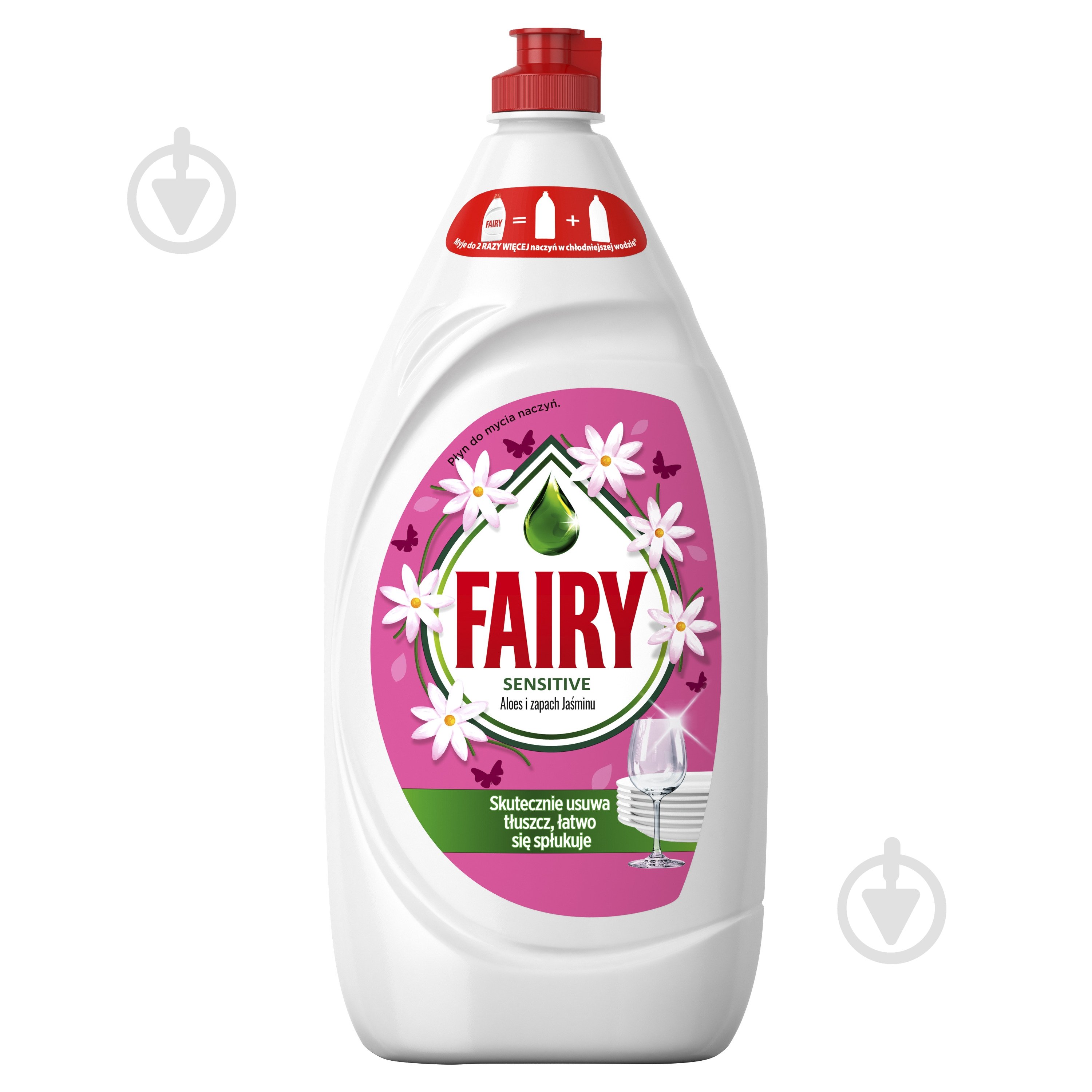 Засіб для ручного миття посуду Fairy Алое вера та жасмин 1,35 л - фото 1