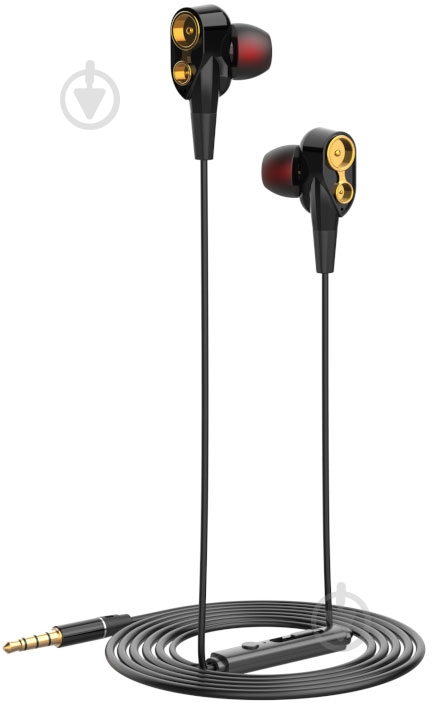 Наушники Tecno Hot beats J2 black (4895180748967) - фото 1