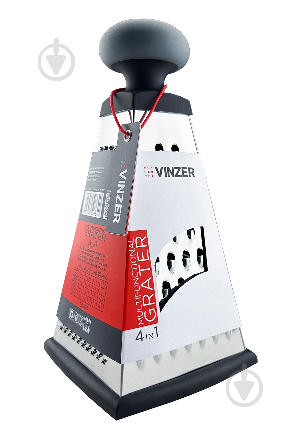Терка многофункциональная Vinzer 4 в 1 50764 - фото 3 Терка многофункциональная Vinzer 4 в 1 50764 - фото 3
