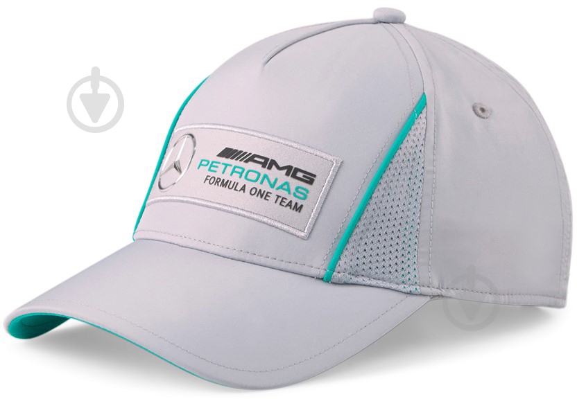 Кепка Puma MAPF1 BB Cap 02373202 OS серый - фото 1