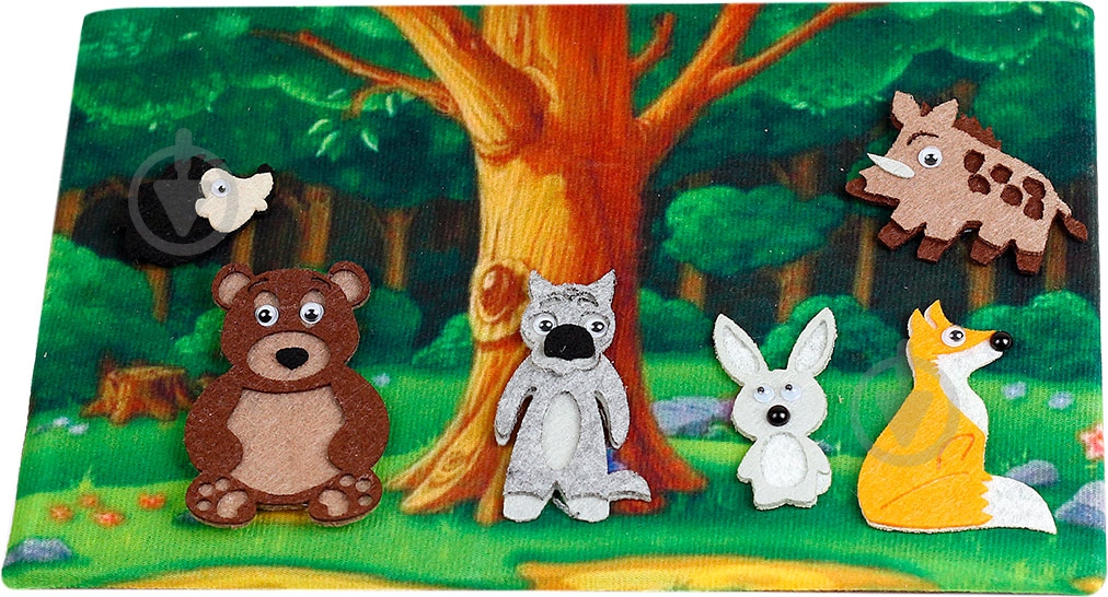 Игра настольная Умняшка Лесные жители ПФ-010 - фото 1 Игра настольная Умняшка Лесные жители ПФ-010 - фото 1