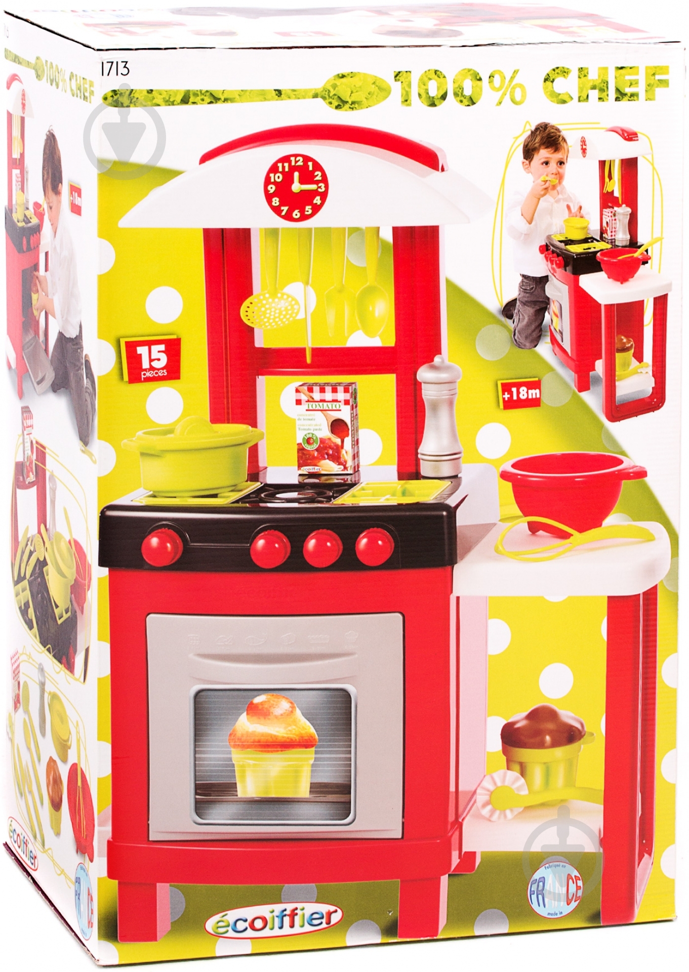 Ігровий набір Ecoiffier Pro Cook Кухонний 1713 - фото 3