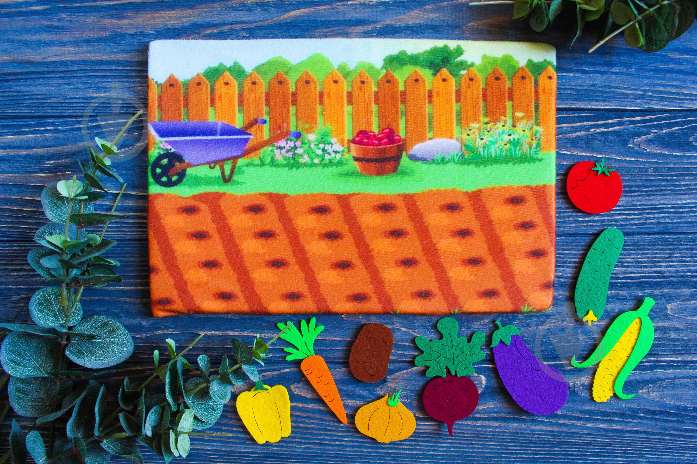 Игра настольная Умняшка Овощи ПФ-002 - фото 3 Игра настольная Умняшка Овощи ПФ-002 - фото 3