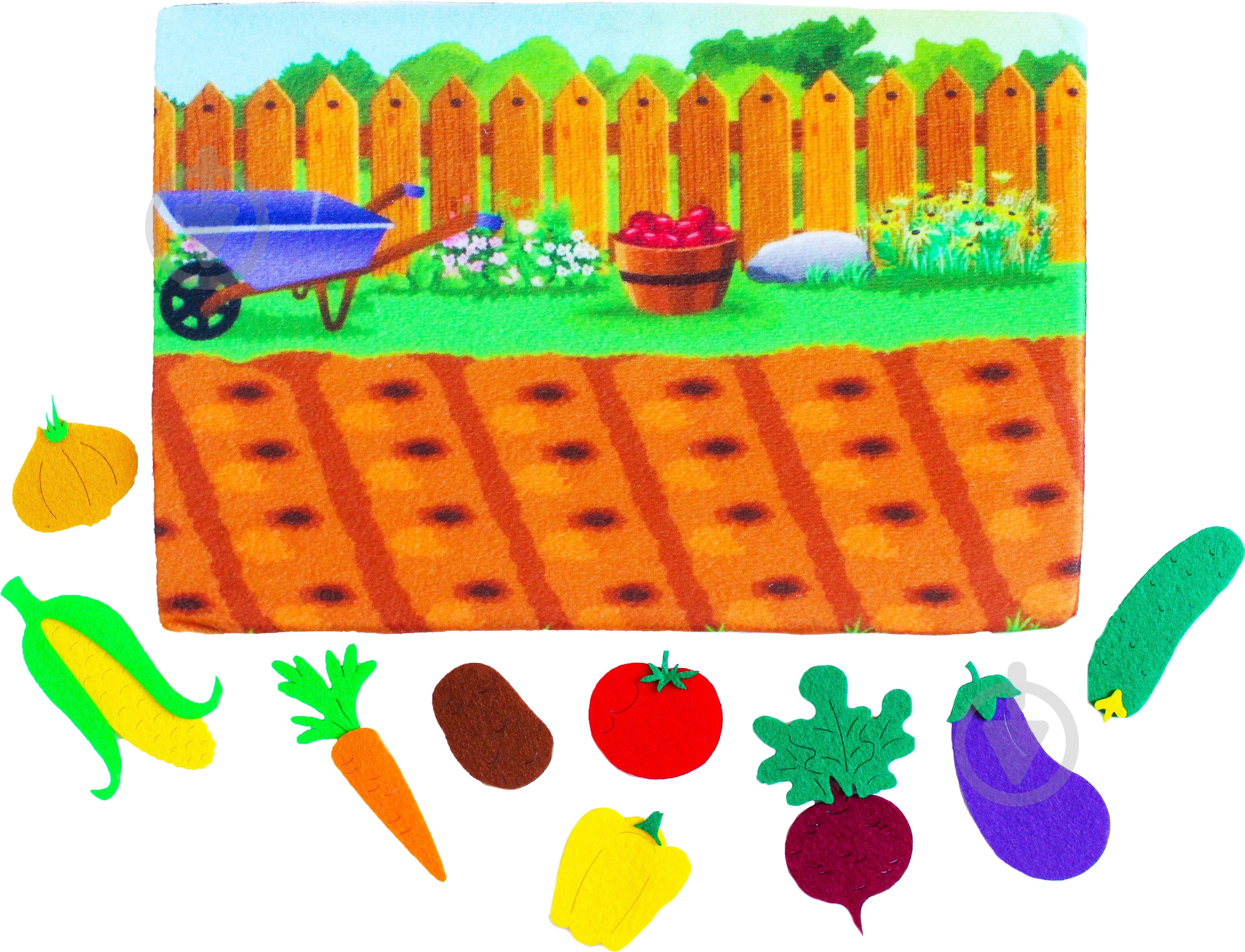 Игра настольная Умняшка Овощи ПФ-002 - фото 1 Игра настольная Умняшка Овощи ПФ-002 - фото 1