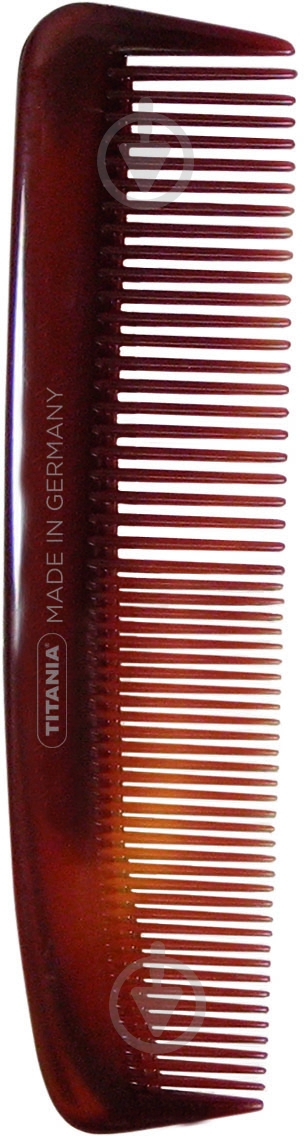 Гребешок TITANIA для всех типов волос коричневый - фото 1