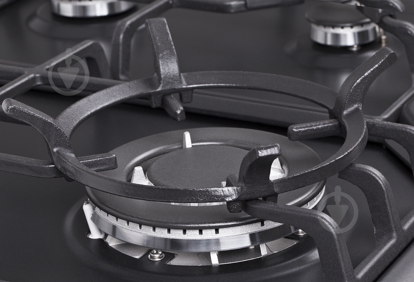 Варочная поверхность газовая Pyramida PFE 641 BLACK RUSTICO - фото 11