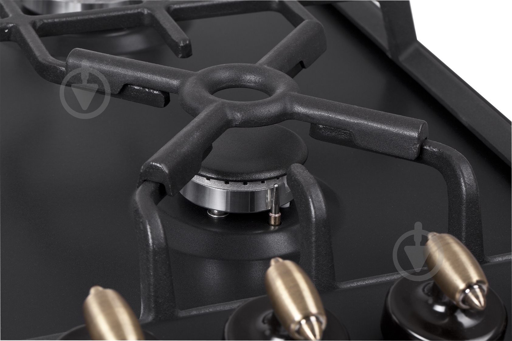 Варочная поверхность газовая Pyramida PFE 641 BLACK RUSTICO - фото 8