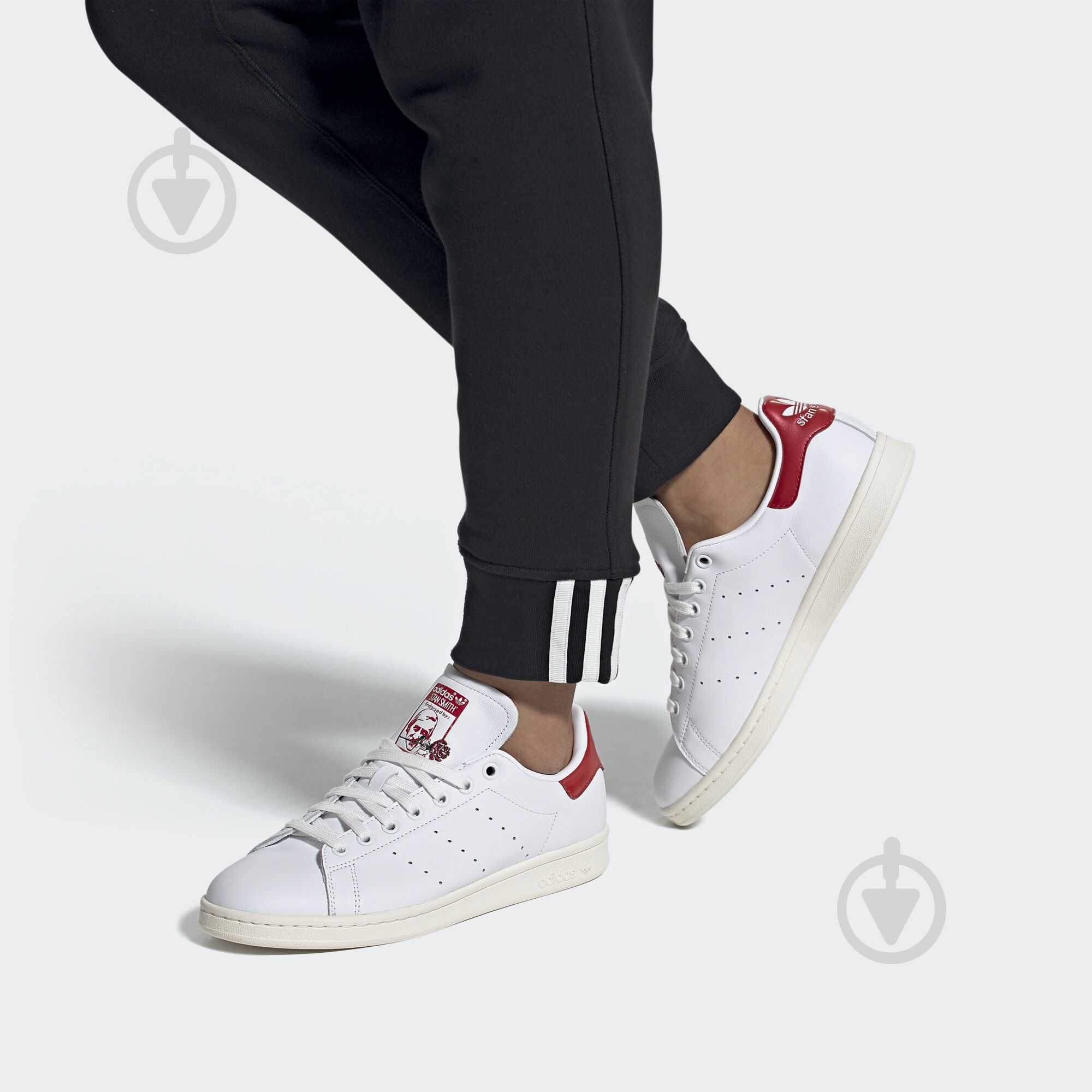 Кроссовки мужские демисезонные Adidas STAN SMITH EH1736 р.45 1/3 белые - фото 10