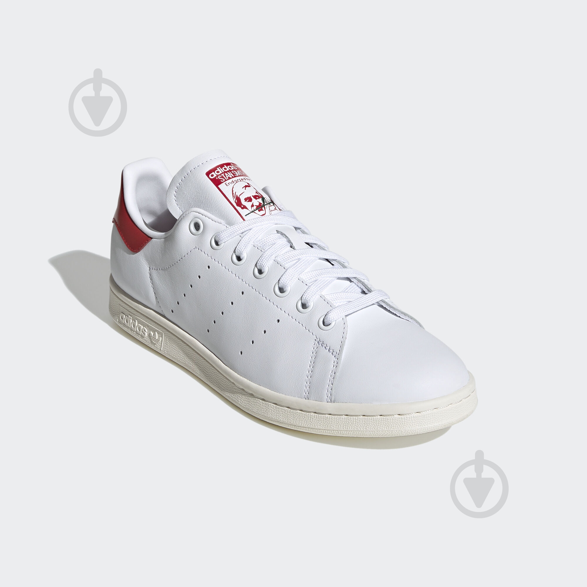 Кроссовки мужские демисезонные Adidas STAN SMITH EH1736 р.45 1/3 белые - фото 4