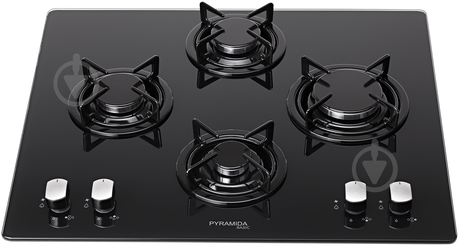 Варочная поверхность газовая Pyramida PFG 645 BLACK - фото 4