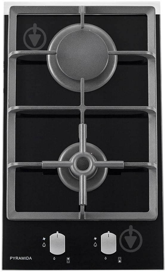 Варочная поверхность газовая Pyramida PFG 320 BLACK - фото 1