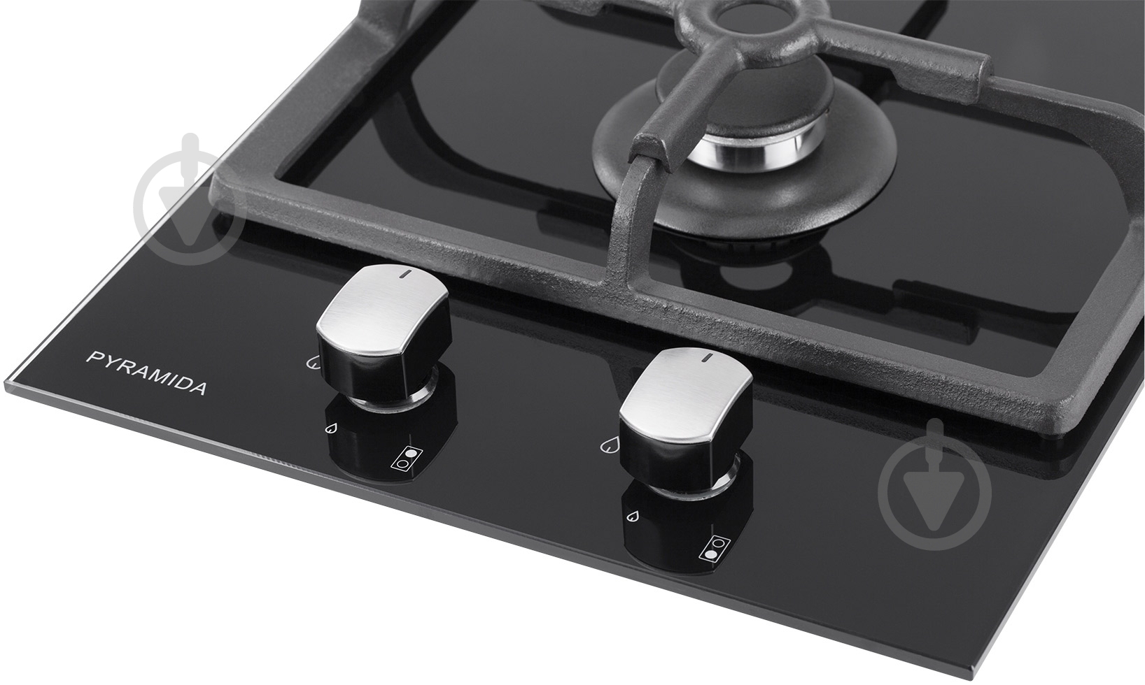 Варочная поверхность газовая Pyramida PFG 320 BLACK - фото 4