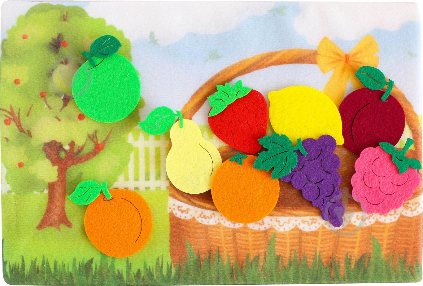 Игра настольная Умняшка Фрукты ПФ-005 - фото 2