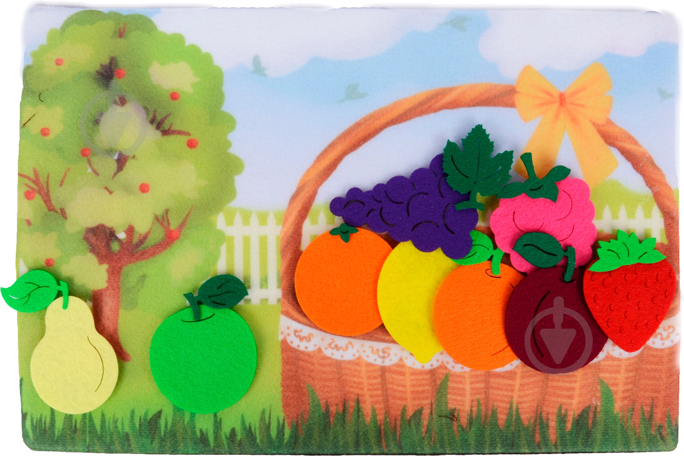 Игра настольная Умняшка Фрукты ПФ-005 - фото 1