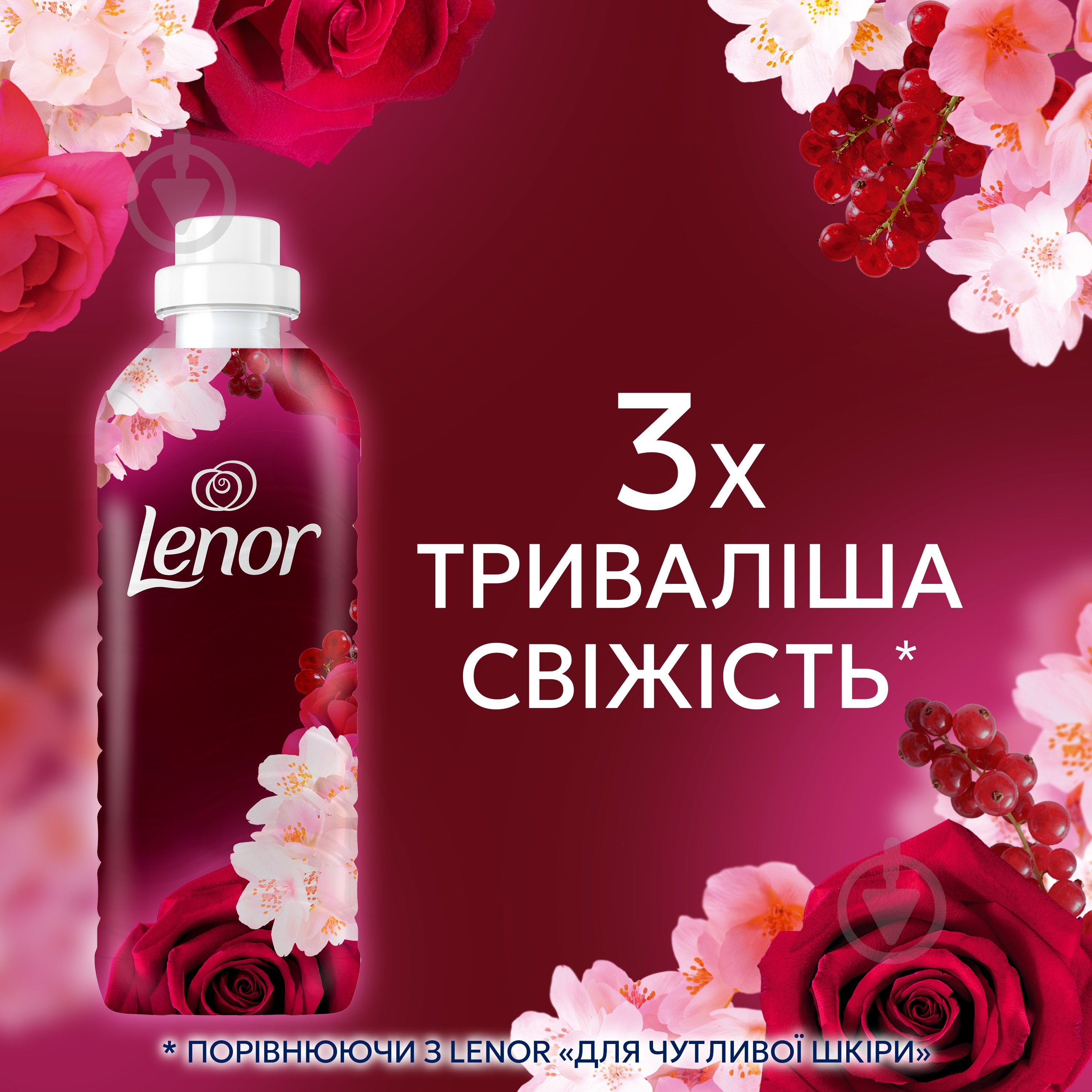 Кондиционер для белья Lenor Рубиновый жасмин 1,239 л - фото 7