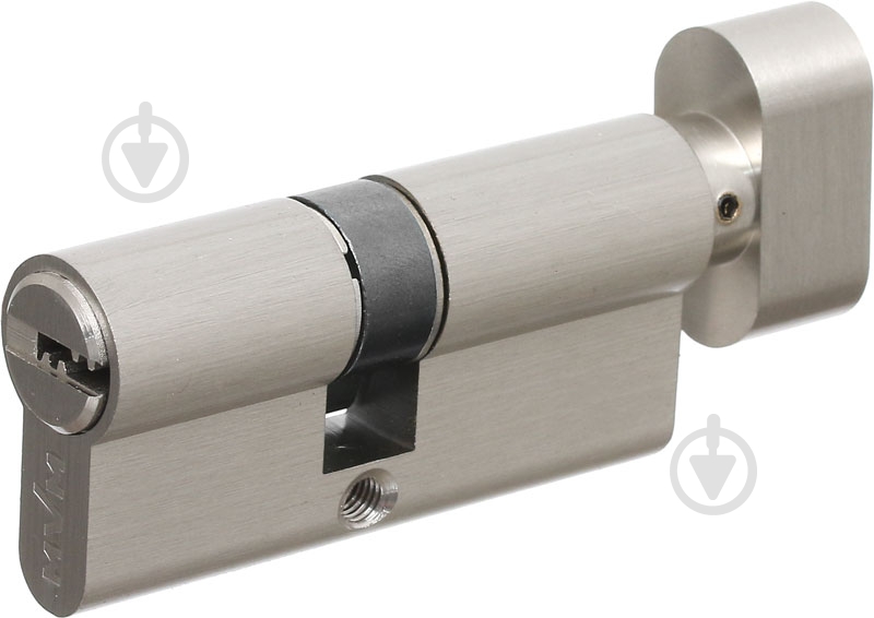 Цилиндр MVM Р6Р 30x35 ключ-вороток 65 мм матовый никель - фото 1 Цилиндр MVM Р6Р 30x35 ключ-вороток 65 мм матовый никель - фото 1