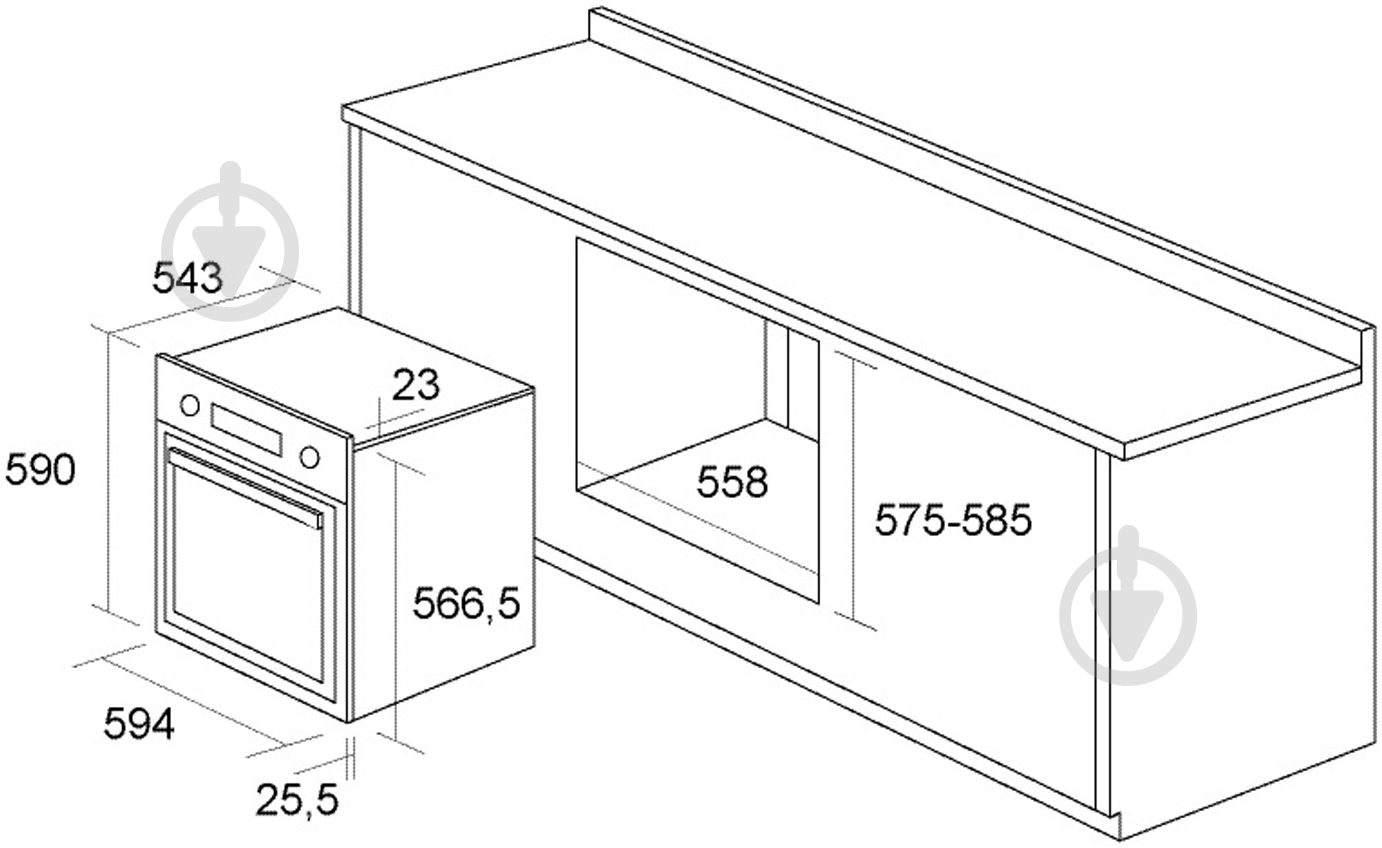 Духовой шкаф Pyramida F 84 ETR BLACK RUSTICO - фото 10