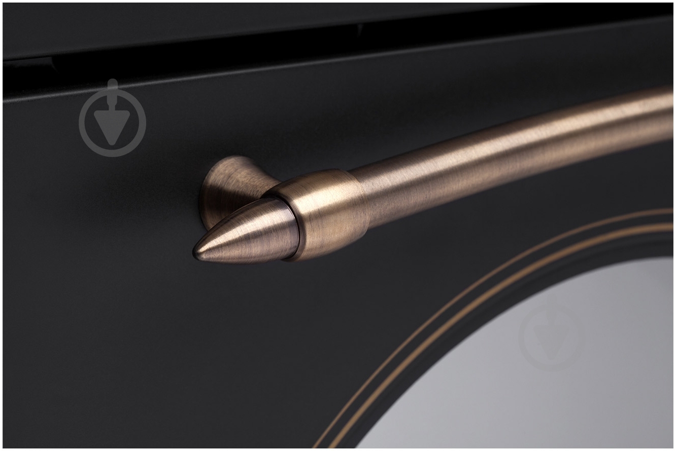 Духовой шкаф Pyramida F 84 ETR BLACK RUSTICO - фото 4