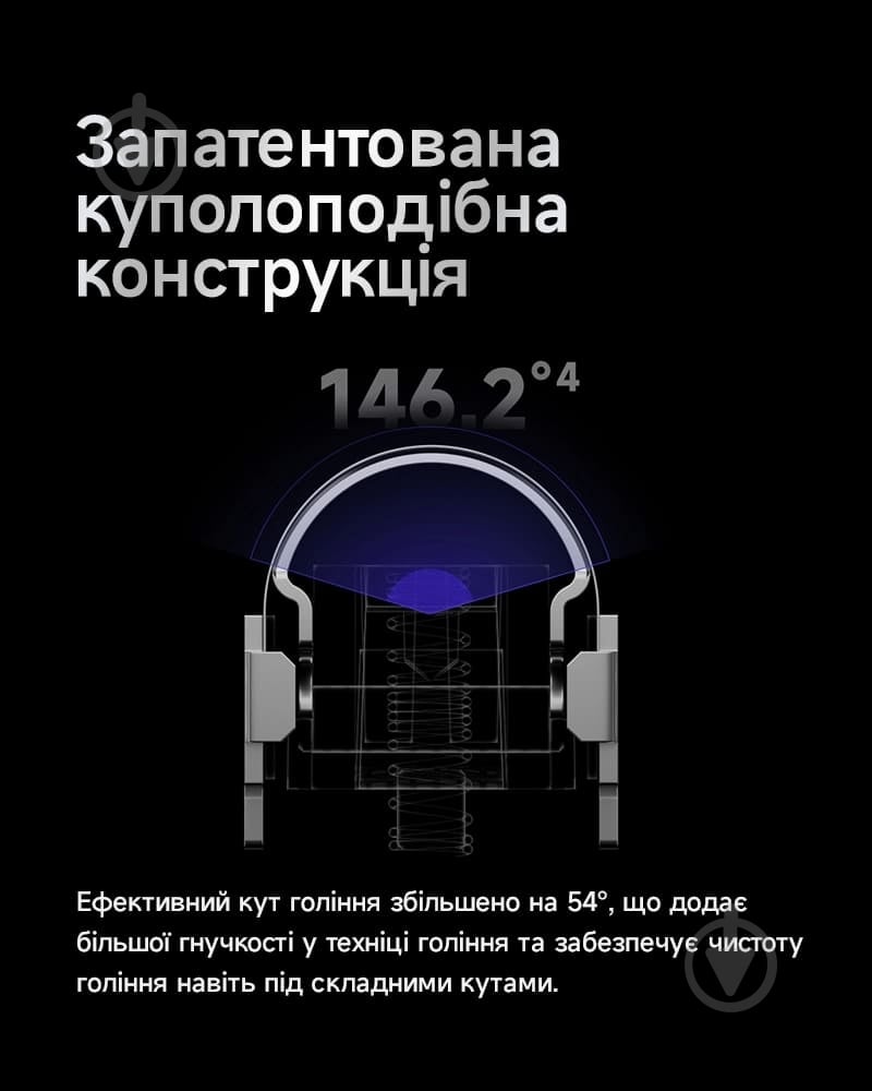 Электробритва Laifen P3 Pro Silver (1ER91-A-XX-SI-001) - фото 3