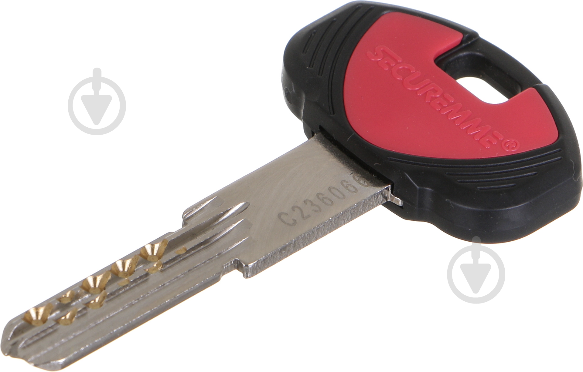 ᐉ Циліндр Securemme К2 3200PCS35351X5 35x35 ключ-вороток 72 мм матовий ...