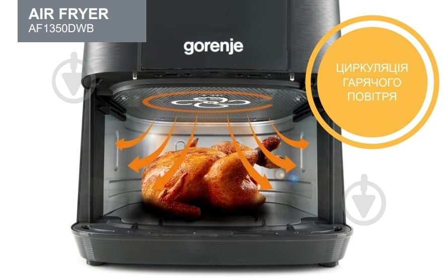 Мультипечь Gorenje AF1350DWB - фото 8